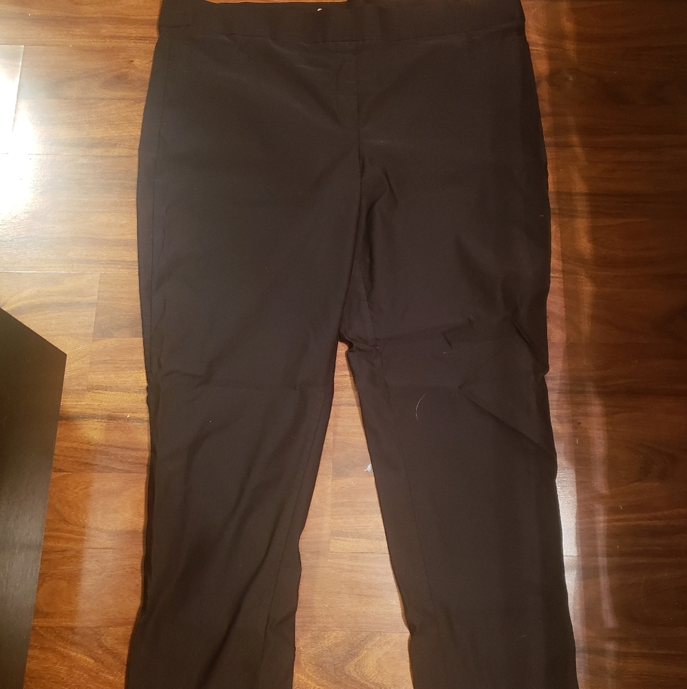 EVRI Black dress pants, size 24W, New with tags!